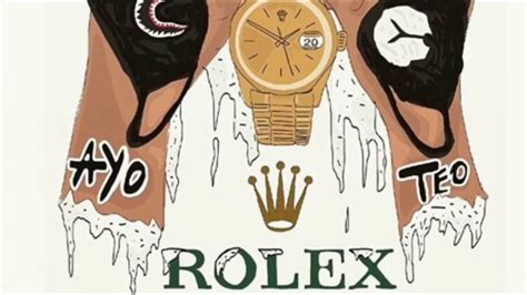 rolex rolex se stai ammirando canzone|rolex ayo testo.